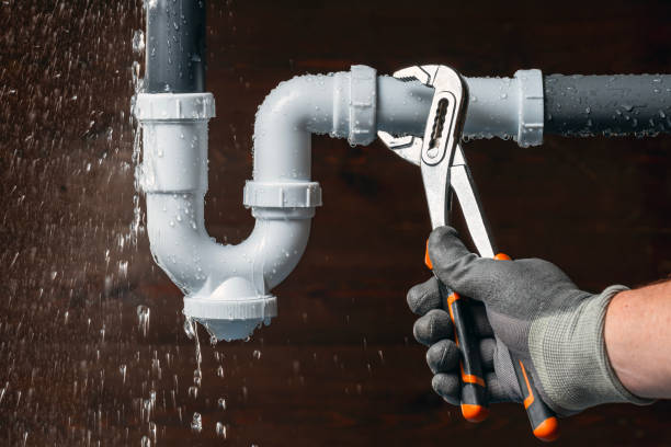 Professional Drain Cleaning technician working in Boggstown, IN